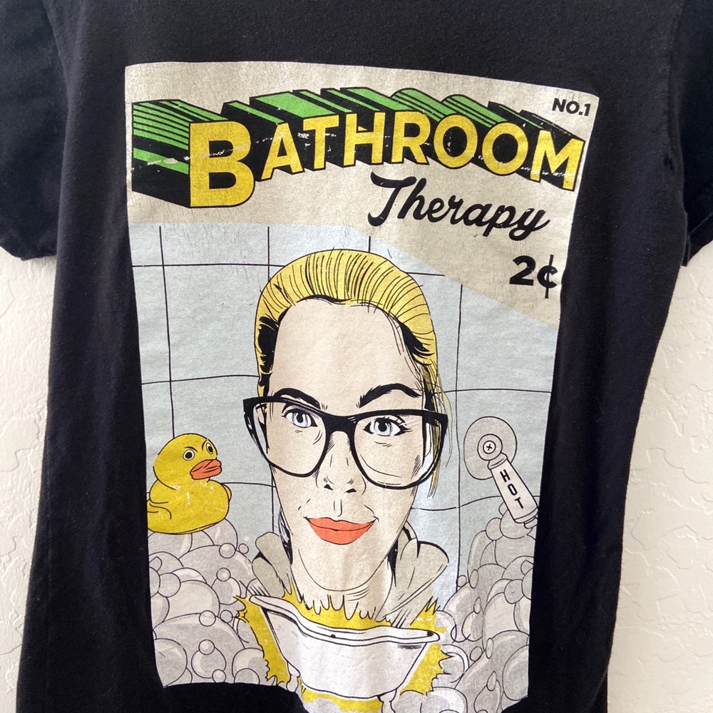 Tultex #1 Bathroom Therapy T-Shirt. Size L